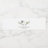 Lief klein lamsgroen waterfles waterfles etiket (Enkel label)