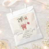 Lief klein meisje boho kleding Baby shower Bedankzakje (Geknipt)