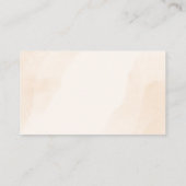 Lief klein meisje boho kleding luier rafel informatiekaartje (Achterkant)