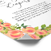 Lief klein perzik late nacht luiers spel poster (Hoek)