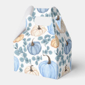 Lief klein pompoen baby shower bedankdoosjes (Achterkant)