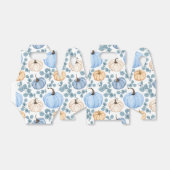 Lief klein pompoen baby shower bedankdoosjes (Uitgevouwen)