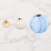 Lief klein pompoen baby shower confetti (Voorkanten)