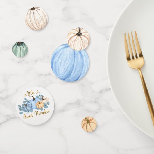 Lief klein pompoen baby shower confetti (Groep)