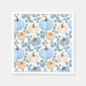 Lief klein pompoen baby shower servetten (Voorkant)