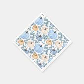 Lief klein pompoen baby shower servetten (Hoek)