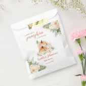 Lief klein pompoen herfst Baby shower Bedankzakje (Gezegeld)