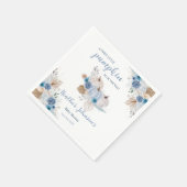 Lief klein pompoen herfst Baby shower Servet (Hoek)