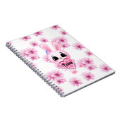 lief klein wit konijn notitieboek (Rechterzijde)