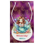 Lief klein zeemeermin Baby Cadeauzakje (Achterkant)