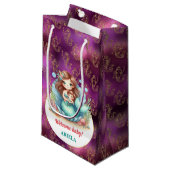 Lief klein zeemeermin Baby Cadeauzakje (Voorkant Gekanteld)