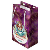 Lief klein zeemeermin Baby Cadeauzakje (Achterkant Gekanteld)