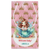 Lief klein zeemeermin Baby Cadeauzakje (Achterkant)