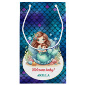 Lief klein zeemeermin Baby Cadeauzakje (Achterkant)