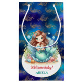 Lief klein zeemeermin Baby Cadeauzakje (Achterkant)
