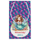 Lief klein zeemeermin Baby Cadeauzakje (Achterkant)