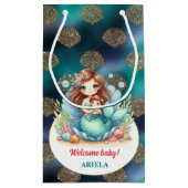 Lief klein zeemeermin Baby Cadeauzakje (Achterkant)