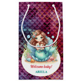 Lief klein zeemeermin Baby Cadeauzakje (Achterkant)