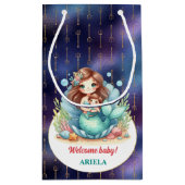 Lief klein zeemeermin Baby Cadeauzakje (Achterkant)