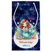 Lief klein zeemeermin Baby Cadeauzakje (Achterkant)