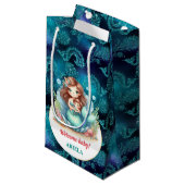 Lief klein zeemeermin Baby Cadeauzakje (Voorkant Gekanteld)