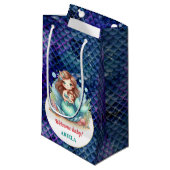 Lief klein zeemeermin Baby Cadeauzakje (Voorkant Gekanteld)