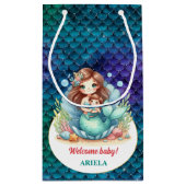 Lief klein zeemeermin Baby Klein Cadeauzakje (Achterkant)