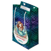 Lief klein zeemeermin Baby Klein Cadeauzakje (Voorkant Gekanteld)