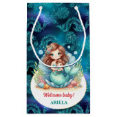 Lief klein zeemeermin Baby Klein Cadeauzakje (Achterkant)