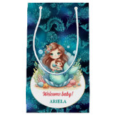 Lief klein zeemeermin Baby Klein Cadeauzakje (Voorkant)