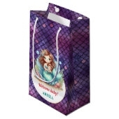 Lief klein zeemeermin Baby Klein Cadeauzakje (Voorkant Gekanteld)