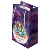 Lief klein zeemeermin Baby Klein Cadeauzakje (Achterkant Gekanteld)