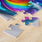 Lief Kleurrijk Kleurrijk Klein Klein Schattige Zee Legpuzzel (Zijkant)