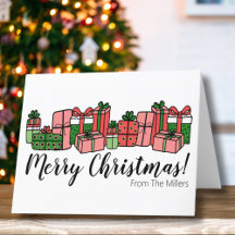 Lief Kleurrijk Schrift Prettig Kerstfeest