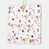 Lief Koket Lint Kerst Ornament (Links)