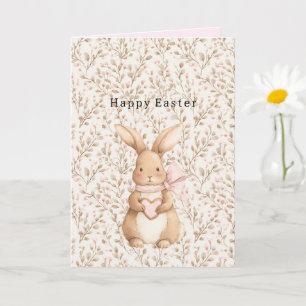 Lief Konijn Hart Boog Liefde Kaart