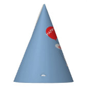 Lief konijn kinderen verjaardag feesthoedjes (Links)