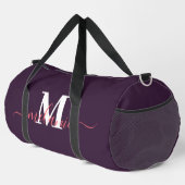 Lief Konijn Mops Kat Aangepast Monogram Script Naa Plunjezak (Rechterhoek)