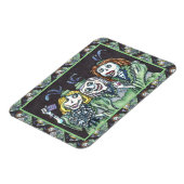 LIEF KRUIPERIG ZOMBIE BRIDSMEISJES DIE EEN SELFIE MAGNEET (Linkerzijde)