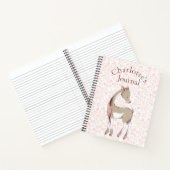 Lief lieve illustratie/naam gepersonaliseerde Jour Notitieboek (Binnen)