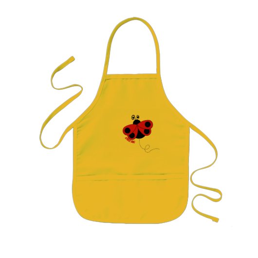 lief lieve kever kinder schort (Voorkant)