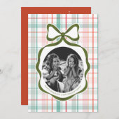 Lief lint lint foto kerstkaart (Voorkant / Achterkant)