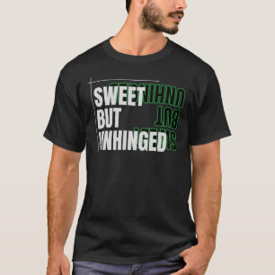 Lief maar Gestoord – Grappige Minimalistische Stre T-shirt