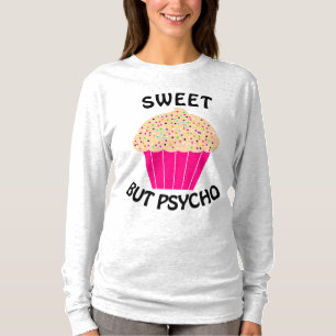 LIEF MAAR PSYCHO Grappige Dames T-Shirts