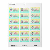 Lief Magisch Fairy Adreslabel Etiket (Full Sheet)