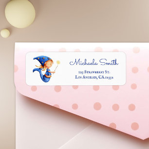 Lief Magisch Zeemeermin Heks Retouradres Etiket