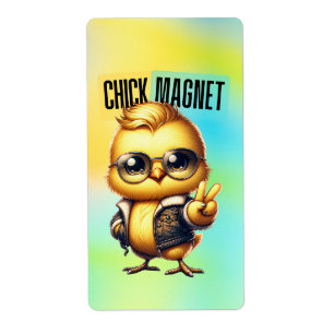 Lief Magneet Kuiken Grappig Pasen Etiket