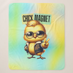 Lief Magneet Kuiken Grappig Pasen Sherpa Deken