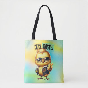 Lief Magneet Kuiken Grappig Pasen Tote Bag