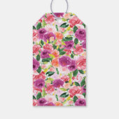 Lief Mam En Baby Lamb Bloemen Baby shower Labels Cadeaulabel (Achterkant)